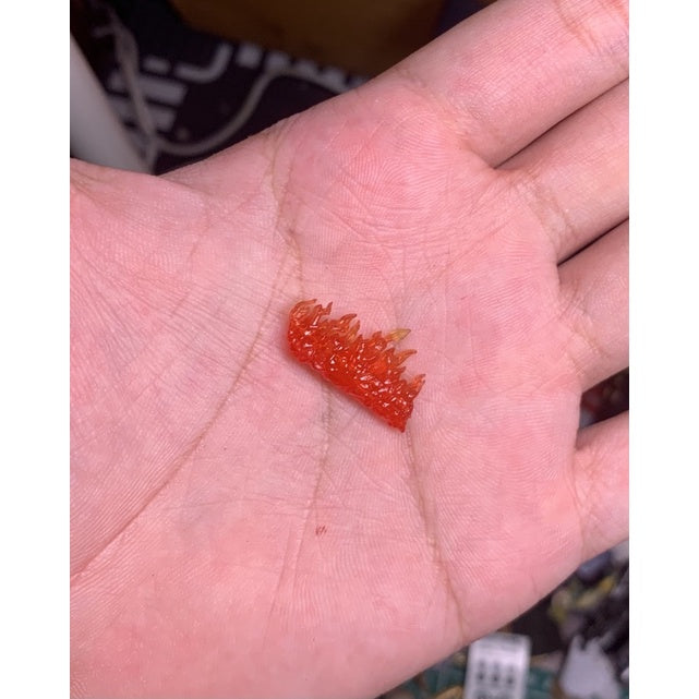 Fire Slashing Effect (Dark/Water Variant) – Minifigure Accessory for Demon Slayer Swords