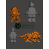 Minifigures Accessories: Lam Wolf Model – Ferocious Guardian Beast