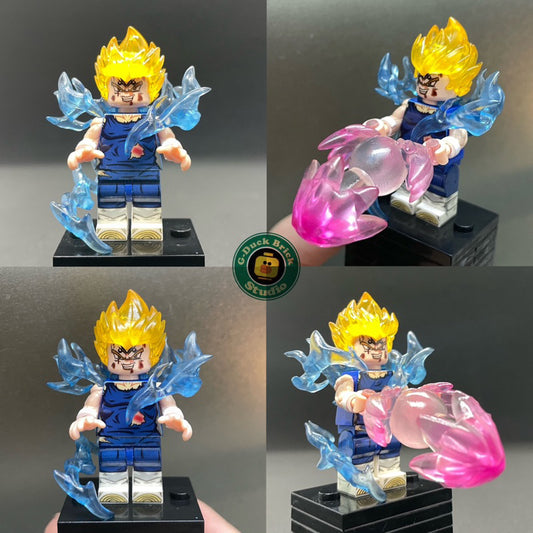 Vegeta Character From Dragon Ball Custom Minifigures Toys