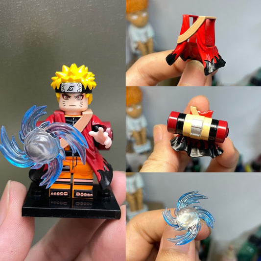Naruto Sage Mode From Naruto Anime Custom Minifigures Toys