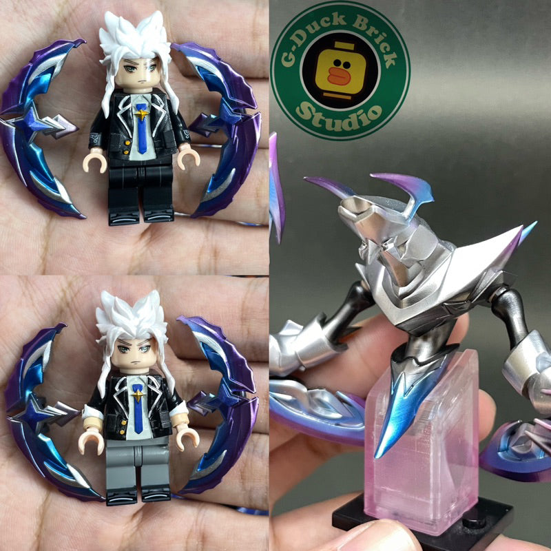 Guardian Dimension Nakroth From Lien Quan Game Custom Minifigure Accessories Toys