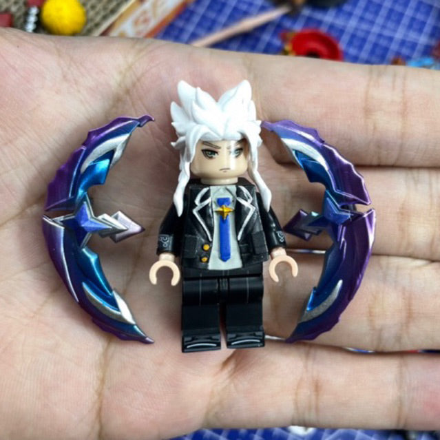 Guardian Dimension Nakroth From Lien Quan Game Custom Minifigure Accessories Toys