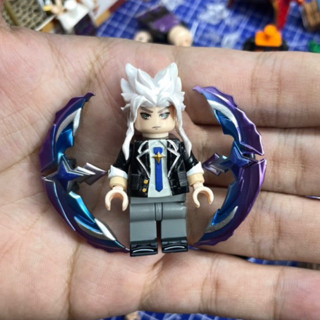 Guardian Dimension Nakroth From Lien Quan Game Custom Minifigure Accessories Toys