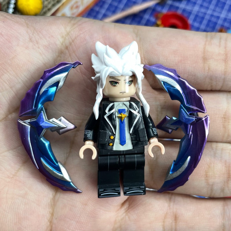 Guardian Dimension Nakroth From Lien Quan Game Custom Minifigure Accessories Toys