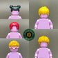 Anime Character Hair Pack – Minifigure Accessories by Gduck Brick Studio