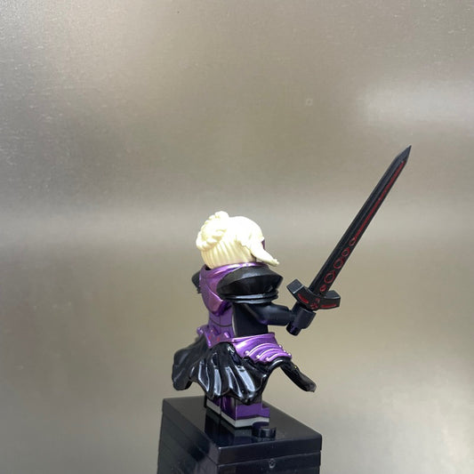Custom Minifigures: Dark Saber – Fate Series Inspired Character (With Effects Included)