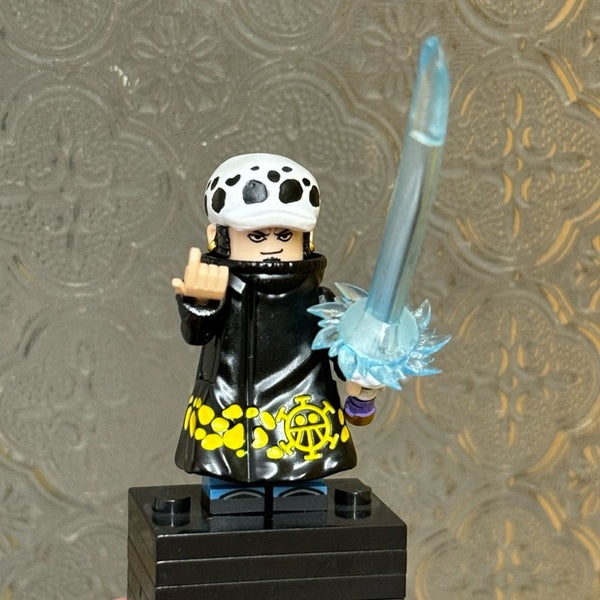 Trafalgar D. Water Law From One Piece Custom Minifigures Toys