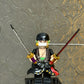 Black-Shirted Zoro Custom Minifigure – One Piece Anime Inspired