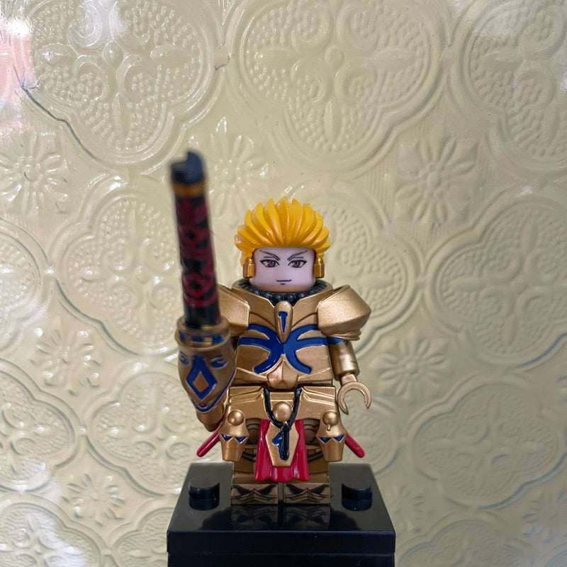 Gilgamesh Custom Minifigure – Fate Anime Inspired