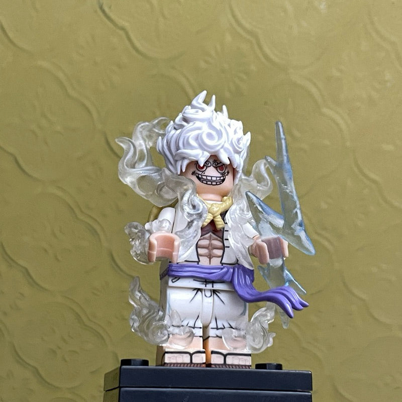 Luffy Gear 5 “Nika” – Custom Minifigure Set Inspired by One Piece