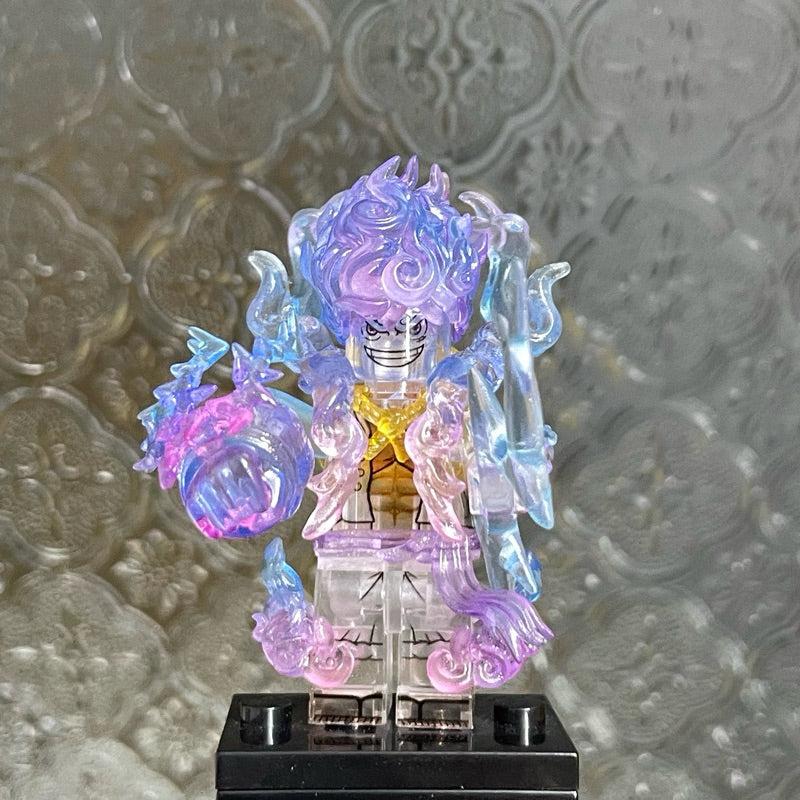 Luffy Gear 5 “Nika” – Custom Minifigure Set Inspired by One Piece