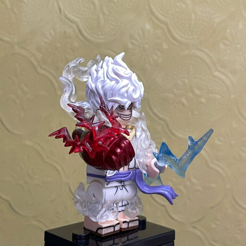 Luffy Gear 5 “Nika” – Custom Minifigure Set Inspired by One Piece