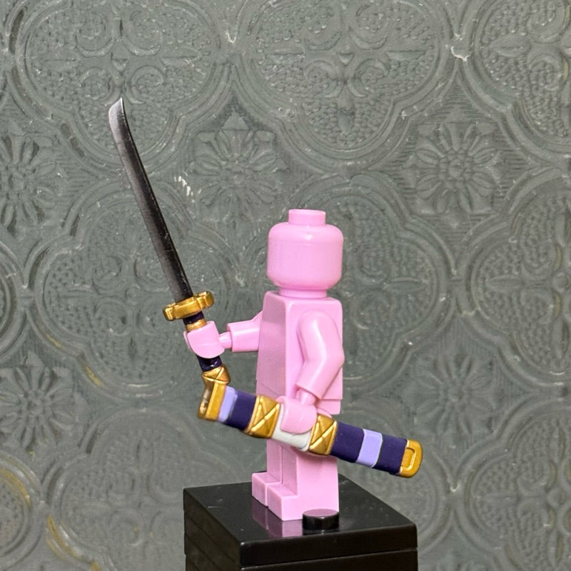 Nidai Kitetsu Custom Minifigure Accessory – Weapon of Luffy in Wano Arc (One Piece)