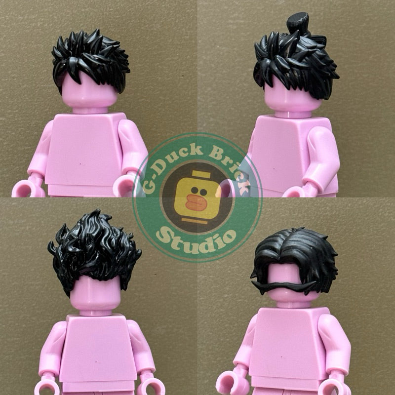 Custom Minifigure Hair Accessories – One Piece Character Styles