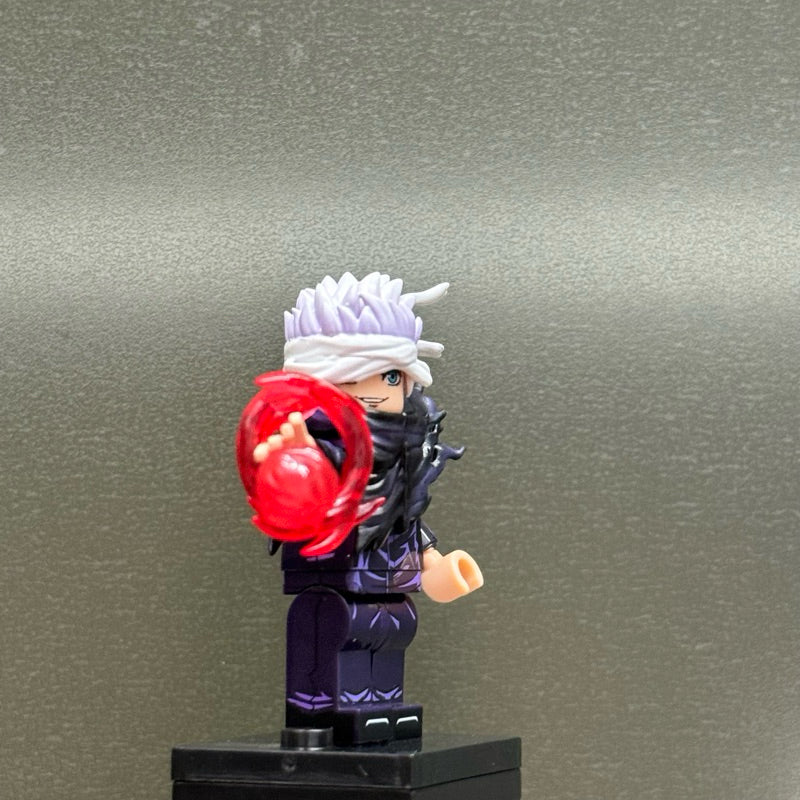 Gojo Satoru Custom Minifigure – Jujutsu Kaisen Inspired