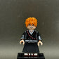 Custom Minifigure Accessory: Spiky Orange Anime Hair – Signature Hero Style