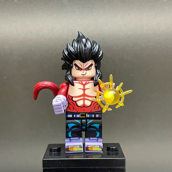 Vegeta Super Saiyan 4 From Dragon Ball Custom Minifigures Toys