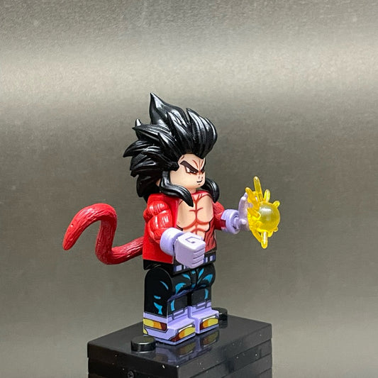 Vegeta Super Saiyan 4 From Dragon Ball Custom Minifigures Toys