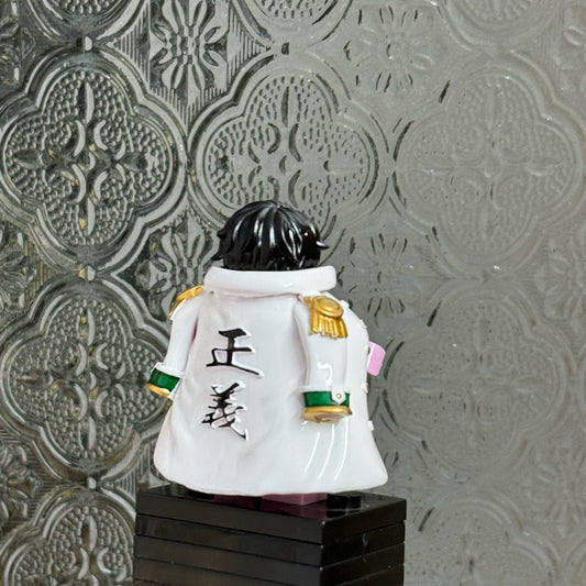 Custom Minifigure Accessories: Admiral Ryokugyu (Green Bull) – One Piece Anime