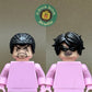Minifigure Accessories: Admiral Faces + Hair Set – One Piece