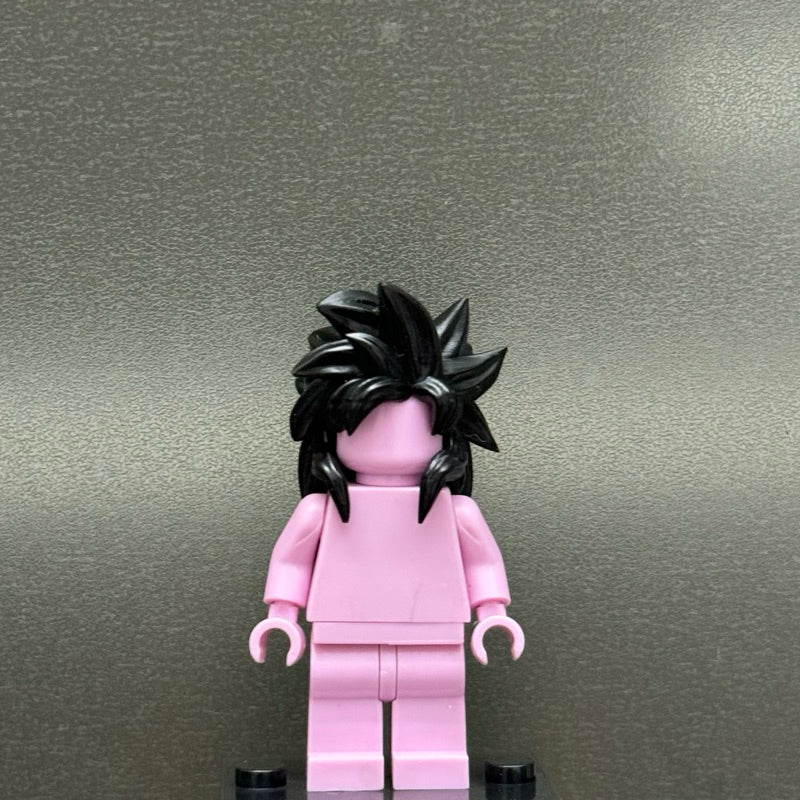 Custom Minifigure Accessories: Dragon Ball Character Hair (7 Styles)