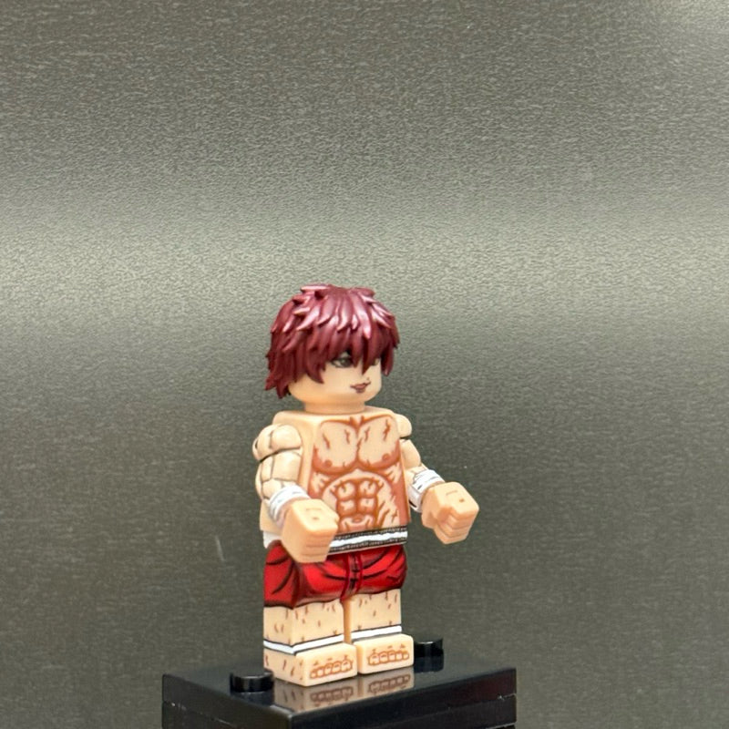Baki Hanma Custom Minifigure – Baki the Grappler Inspired
