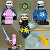 Trafalgar Law Accessory Collection – Custom Minifigure Add-ons One Piece