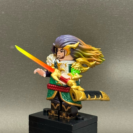 Yasuo's Foot Dragon Sword Character Custom Minifigure – League of Legends