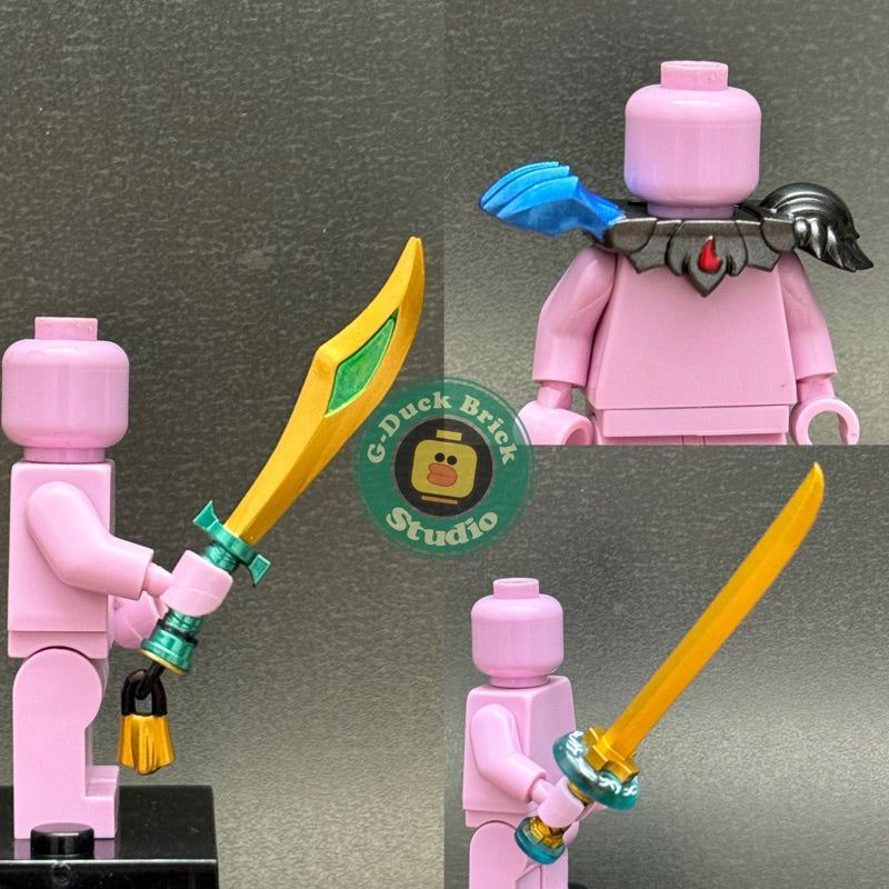 Limited Edition Ninjago Character Accessories Custom Minifigures Toys