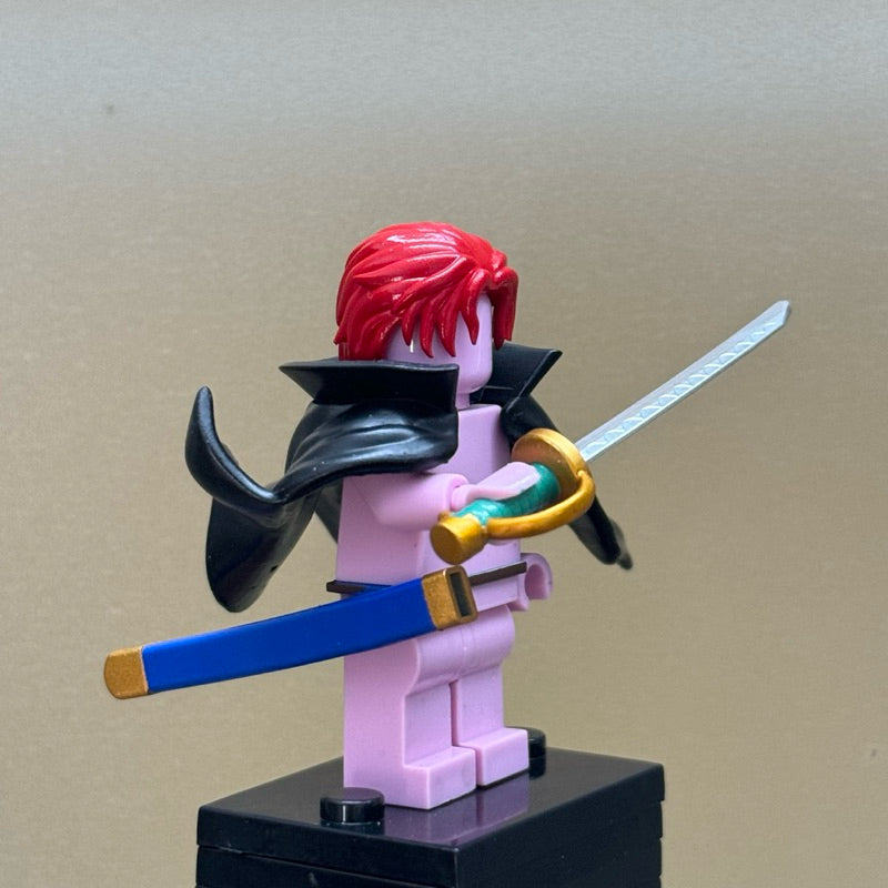 Shanks Character From One Piece Custom Minifigure Accessories Toys