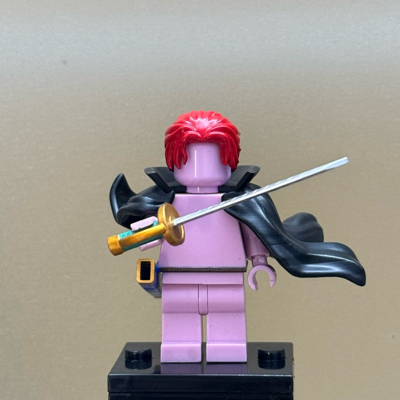Shanks Character From One Piece Custom Minifigure Accessories Toys