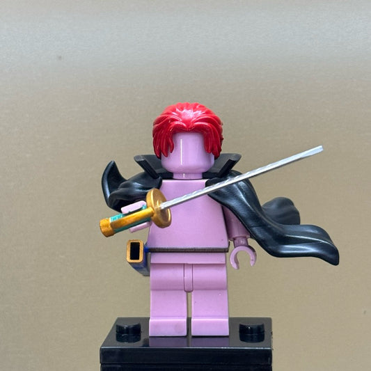 Shanks Character From One Piece Custom Minifigure Accessories Toys