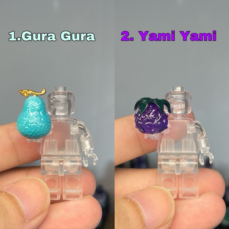 Gura Gura & Yami Yami Devil Fruit Custom Minifigure Accessories – One Piece