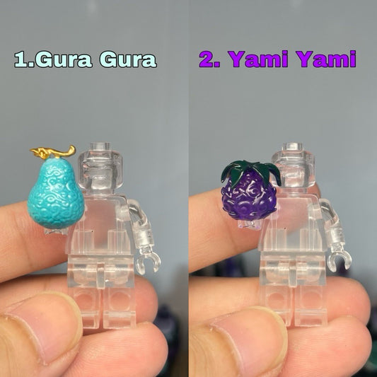 Gura Gura & Yami Yami Devil Fruit Custom Minifigure Accessories – One Piece
