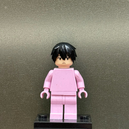 Custom Minifigure Accessories: Anime Character Face + Hair