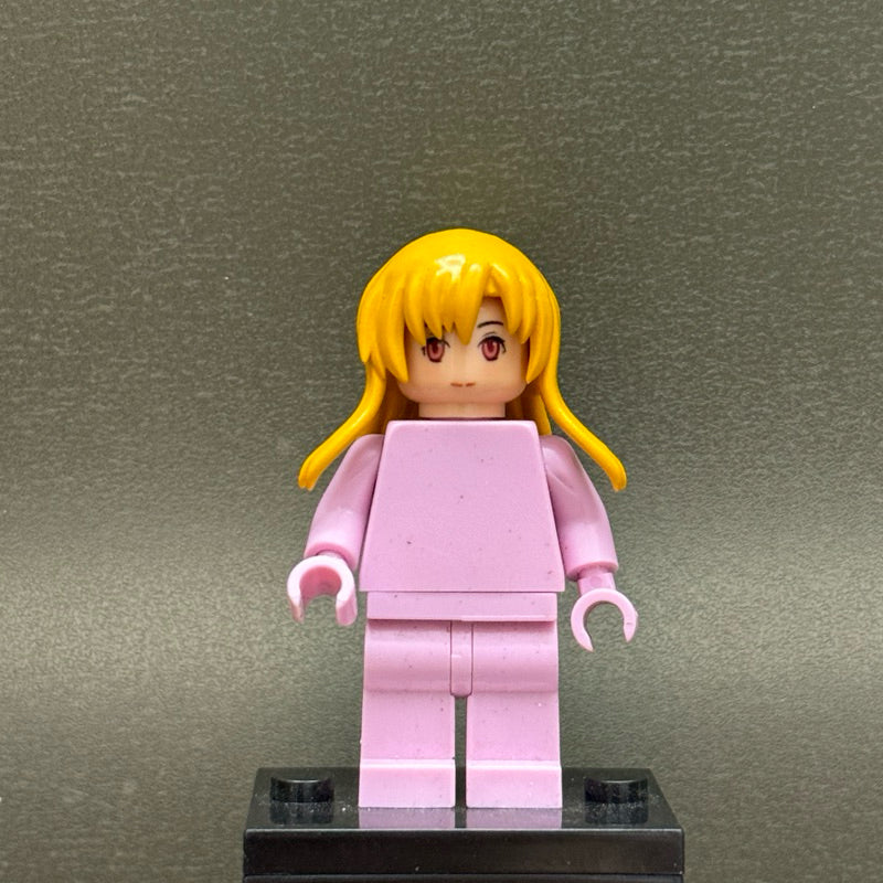 Custom Minifigure Accessories: Anime Character Face + Hair