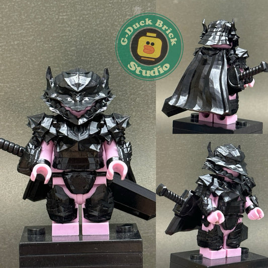 Guts "Berserker Armor" Set – Custom Minifigure Accessories Inspired by Berserk
