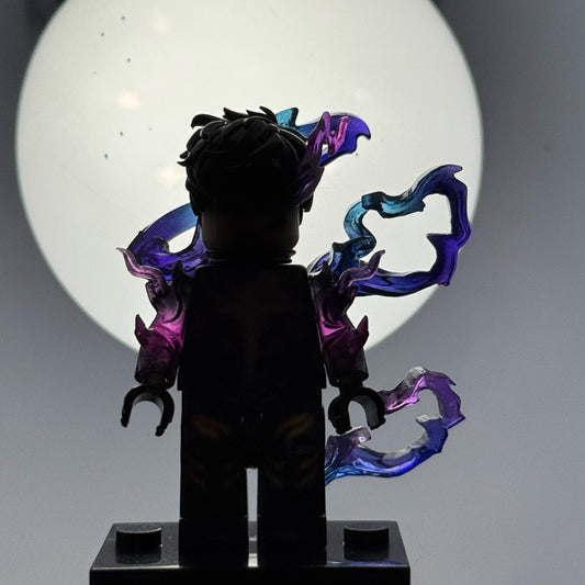 Custom Minifigure: Sung Jin Woo Monarch Form in Solo Leveling